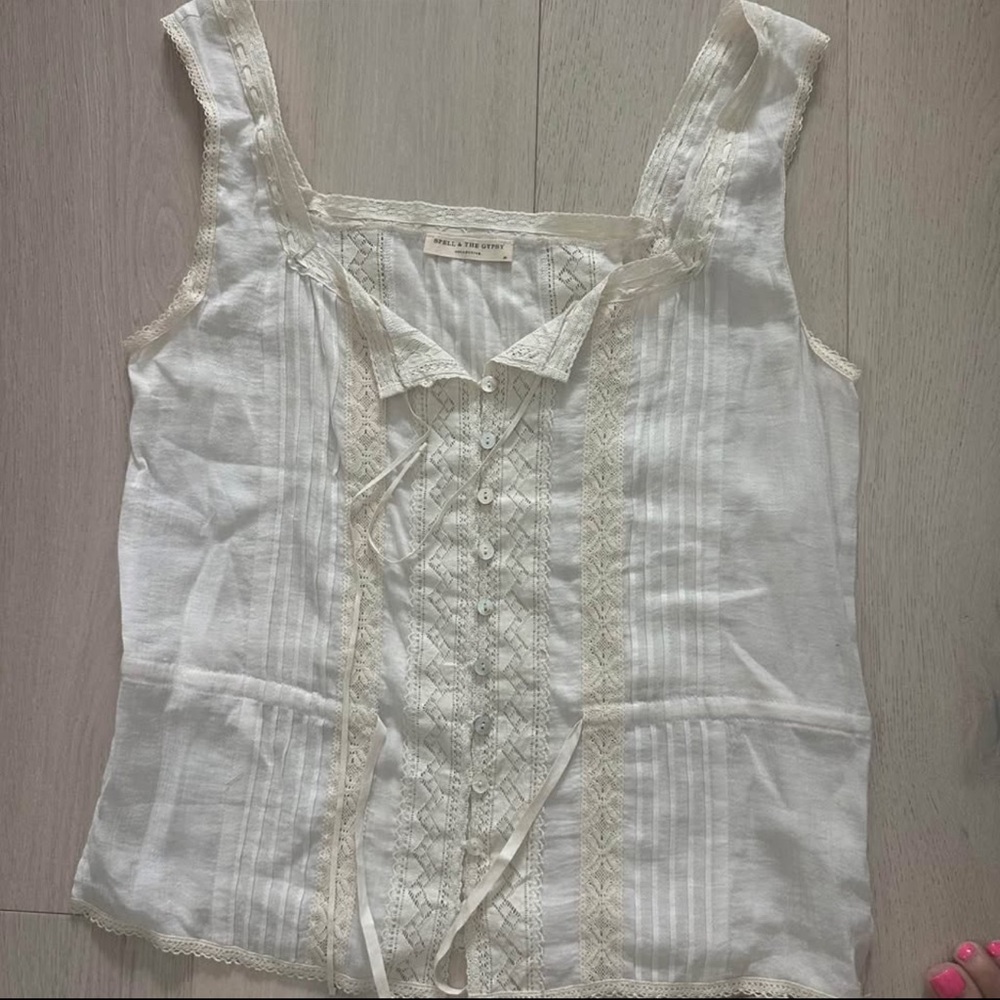 🌴Spell Cinder 2 PC SET Cami & Skirt sz Medium - Picture 4 of 9